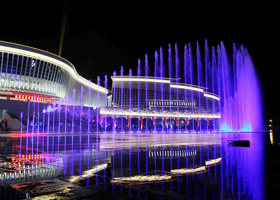 China Large Park Awesome Musical Water Fountain System Stainless Steel 304 Material factory