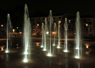 Large Scale Outdoor Square Water Fountains , Magic Musical Fountain Project supplier