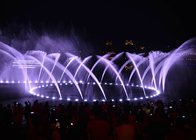 Customized Water Shapes Music Dancing Fountain Show With 2 Years Guaranty supplier