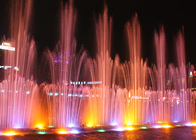 Popular Large Sea Floating Light Up Water Fountain For Modern Estate / Villa supplier