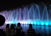 Fascinating Musical Water Fountain Project , Dancing Pool Fountain OEM Design supplier