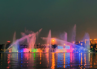 Modern Saudi Arabia Riyadh Music Dancing Fountain With Colourful Light supplier