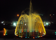 Color Changing River Water Fountain Display , Dancing Music Fountain PC Controlled supplier