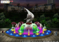 Digital Programmable Water Fountain , Beautiful Resin 4 Tier Water Fountain supplier