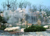 White Color Water Mist Fountain Natural Garden Air Nozzle Customized Design supplier