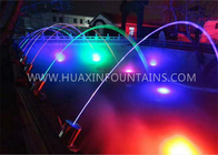 Exterior Glistening Laminar Flow Water Fountain With Stainless Steel Jumping Jets supplier