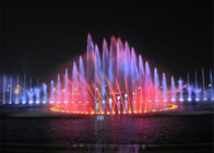Color Change Outside Musical Water Fountain Stainless Steel Dancing Fountain On The Sea supplier