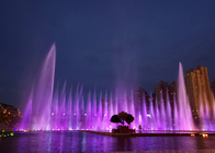 Color Change Outside Musical Water Fountain Stainless Steel Dancing Fountain On The Sea supplier