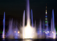 Computer Controlled Music Dancing Fountain Project On The Water Surface supplier