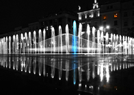 Colorful Lamps Marble Musical Dancing Fountain , Light Up Fountain For Uptown supplier
