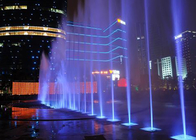 2019 New Style Square Led Water Fountain , Dry Land Floor Outdoor Fountains supplier
