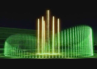 RGB DMX Lighting Dancing Waters Light &amp; Fountain Show Wild Goose Wing Bird Design supplier