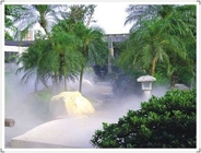 High Pressure Atomizing Water Mist Fountain With Cooling Fog Mist Spray Nozzle supplier