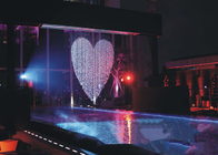 Artificial Indoor Outdoor Digital Water Curtain Fountain With PC Control System supplier