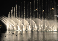 Large Sea Floating Music Dancing Fountain With Stainless Steel For Water Surface supplier