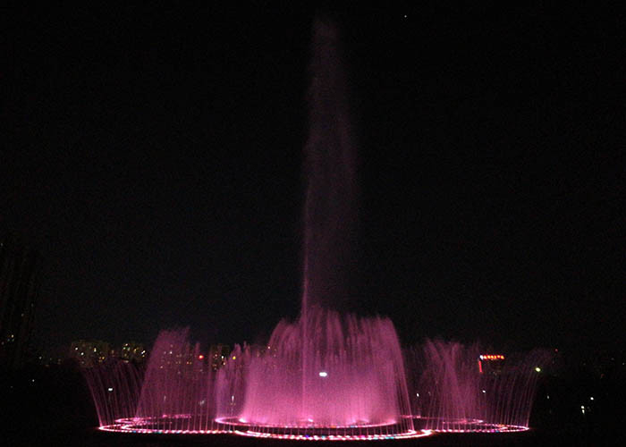 Programmable Music Dancing Fountain Stainless Steel 304 / 316 Material supplier